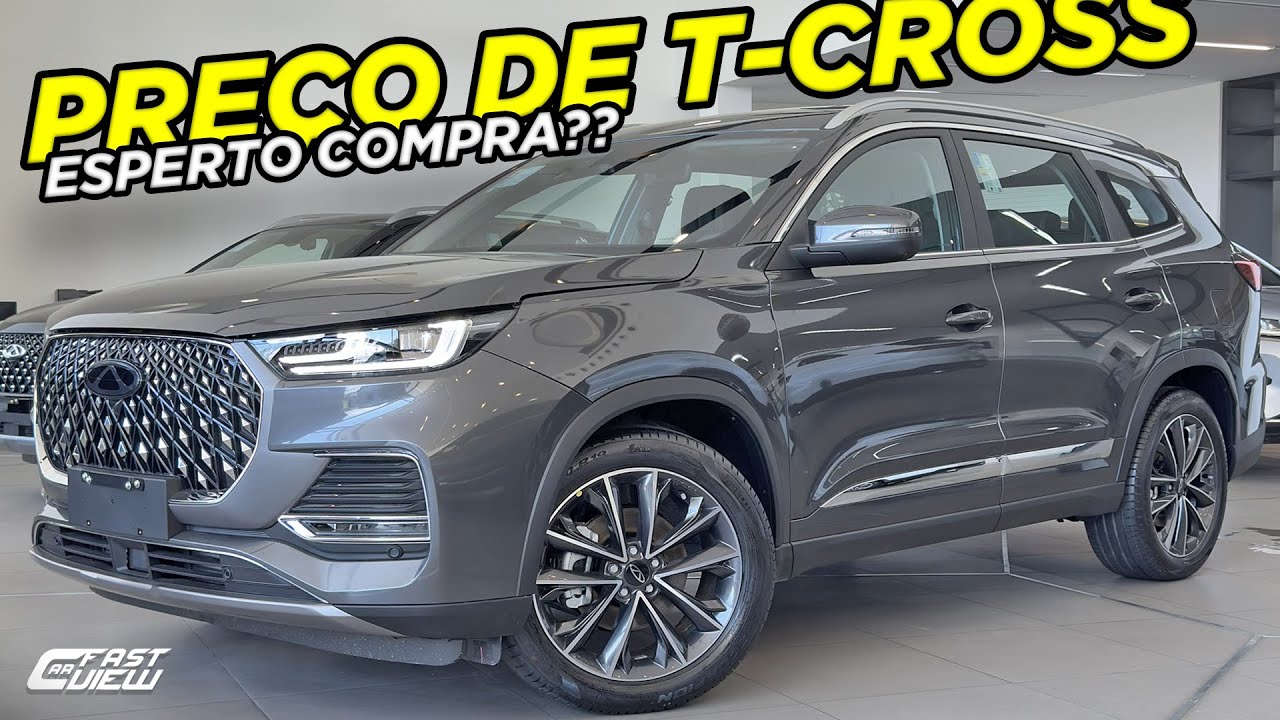 +BARATO QUE HONDA HR-V E T-CROSS! NOVO CAOA CHERY TIGGO 8 PRO 2025 DECLARA FIM DA CONCORRÊNCIA!