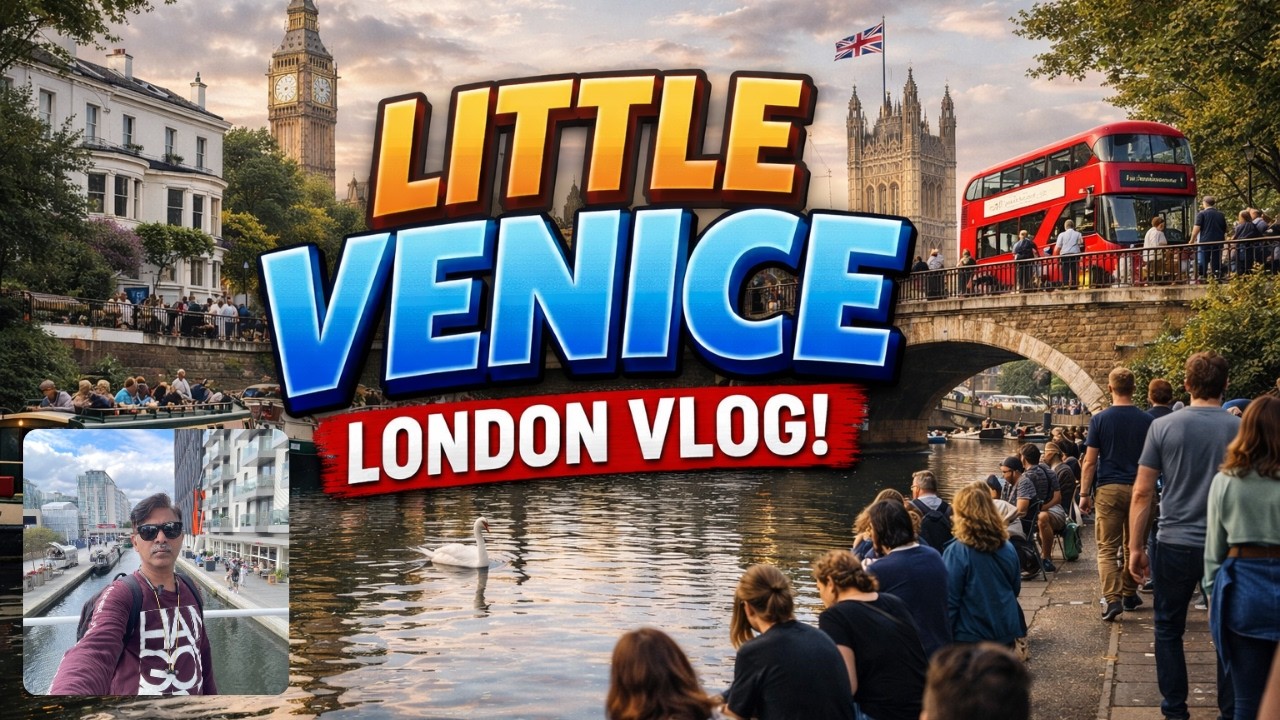 Is This Really London? 😍 Exploring Little Venice | London Travel Vlog | You Won’t Believe This