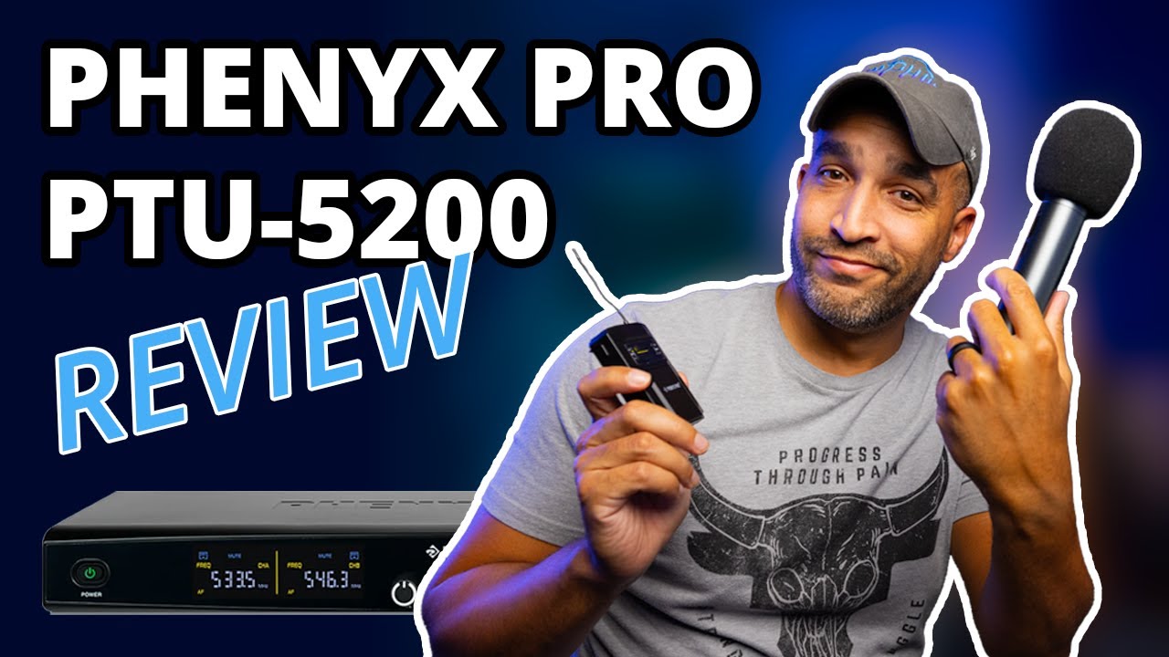 Phenyx Pro PTU-5200 Review: Wireless Mic for Singers & Creators