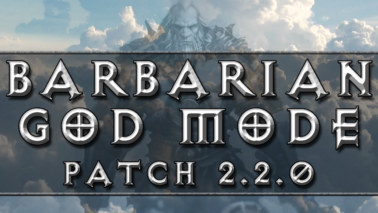 Diablo 3 - Barbarian GOD Mode (RoS Patch 2.2.0)