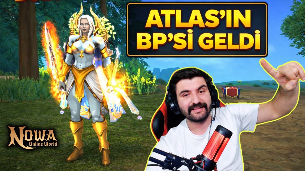 ATLAS'IN BP'si GELDİ !! | TEK BAŞIMA BOSS ALDIM !! | Nowa Online World