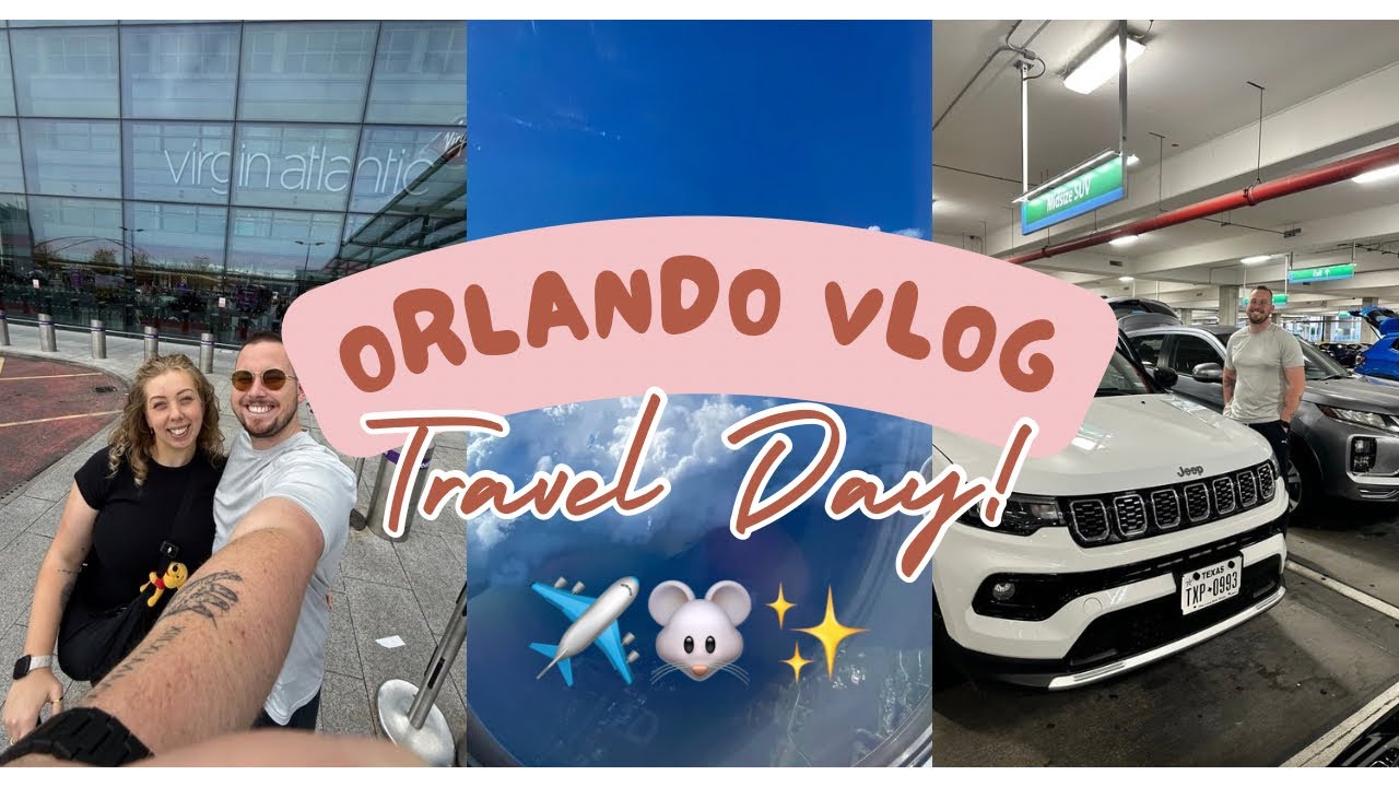 WALT DISNEY WORLD TRAVEL DAY! ✈️ Flying Virgin Atlantic (LHR → Tampa) | Disney’s Riviera Resort ✨