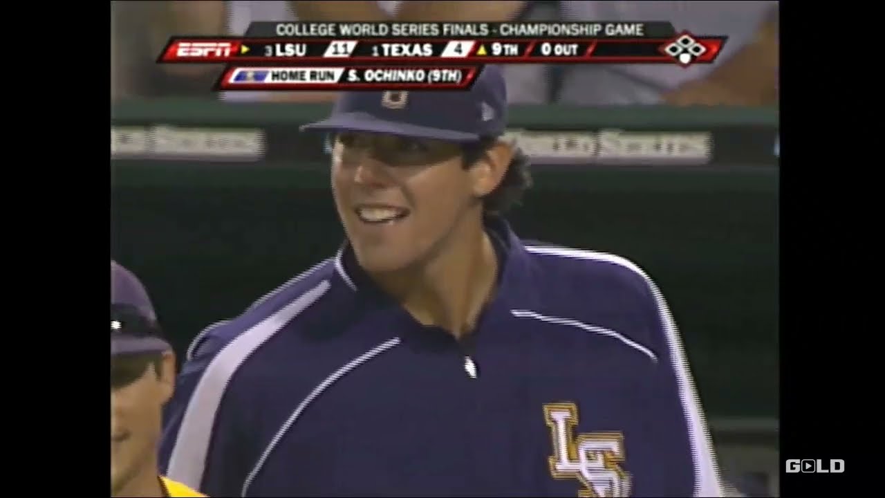 LSU Baseball vs Texas 2009 CWS Championship Game Highlights