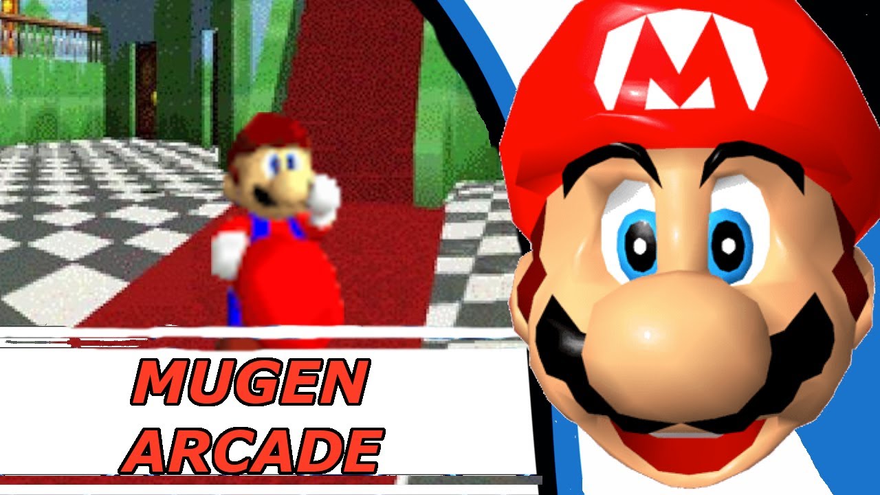 Mugen Arcade Mode with Super Mario 64