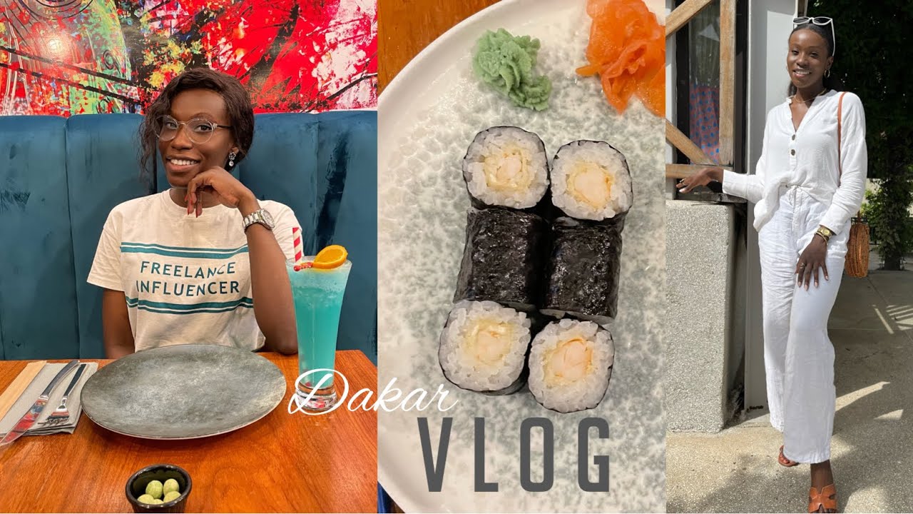 Vlog Dakar 🇸🇳| Cercle de l’Union, self-care routine, resto Japonais…| Maya Ohomon
