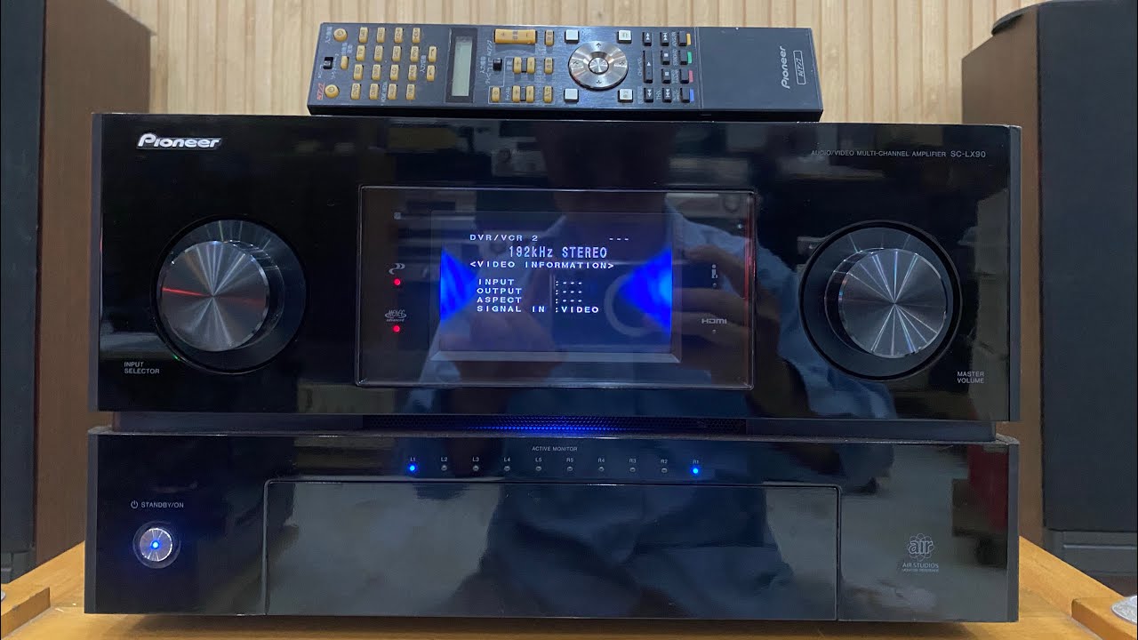 Hướng dẫn sử dụng và cài đặt Pioneer SC-LX90 thần bão SUSANO