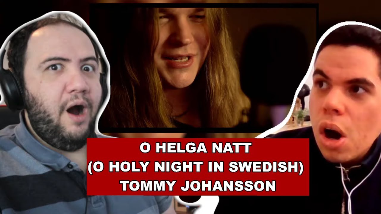 O HELGA NATT (O Holy Night in Swedish) TOMMY JOHANSSON - TEACHER PAUL REACTS