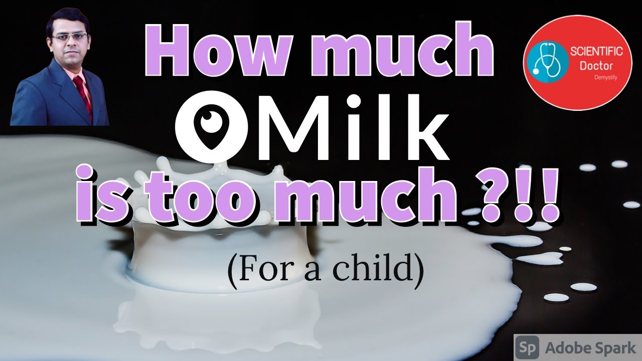 How much Milk is too much?!! | Milk Requirements in Children