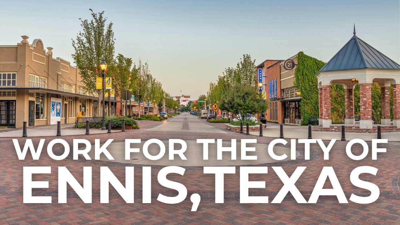 Work for the City of Ennis, Texas