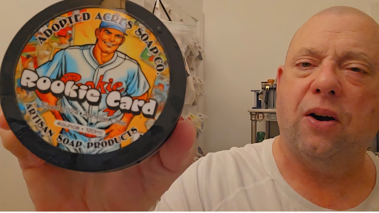 Razorock Daily Groove + w/Barber Pole Handle/Adopted Acres Soap Co. Rookie Card Soap and AS.