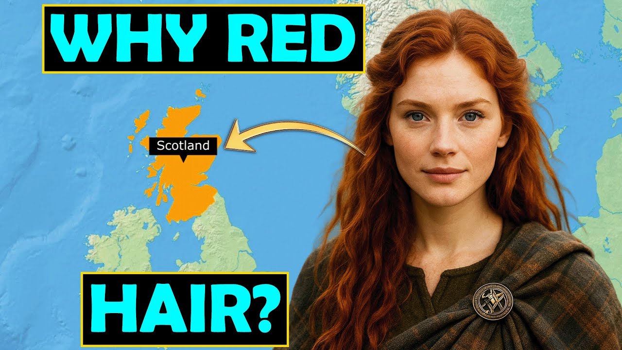 Шотландская ДНК и эволюция рыжих волос…