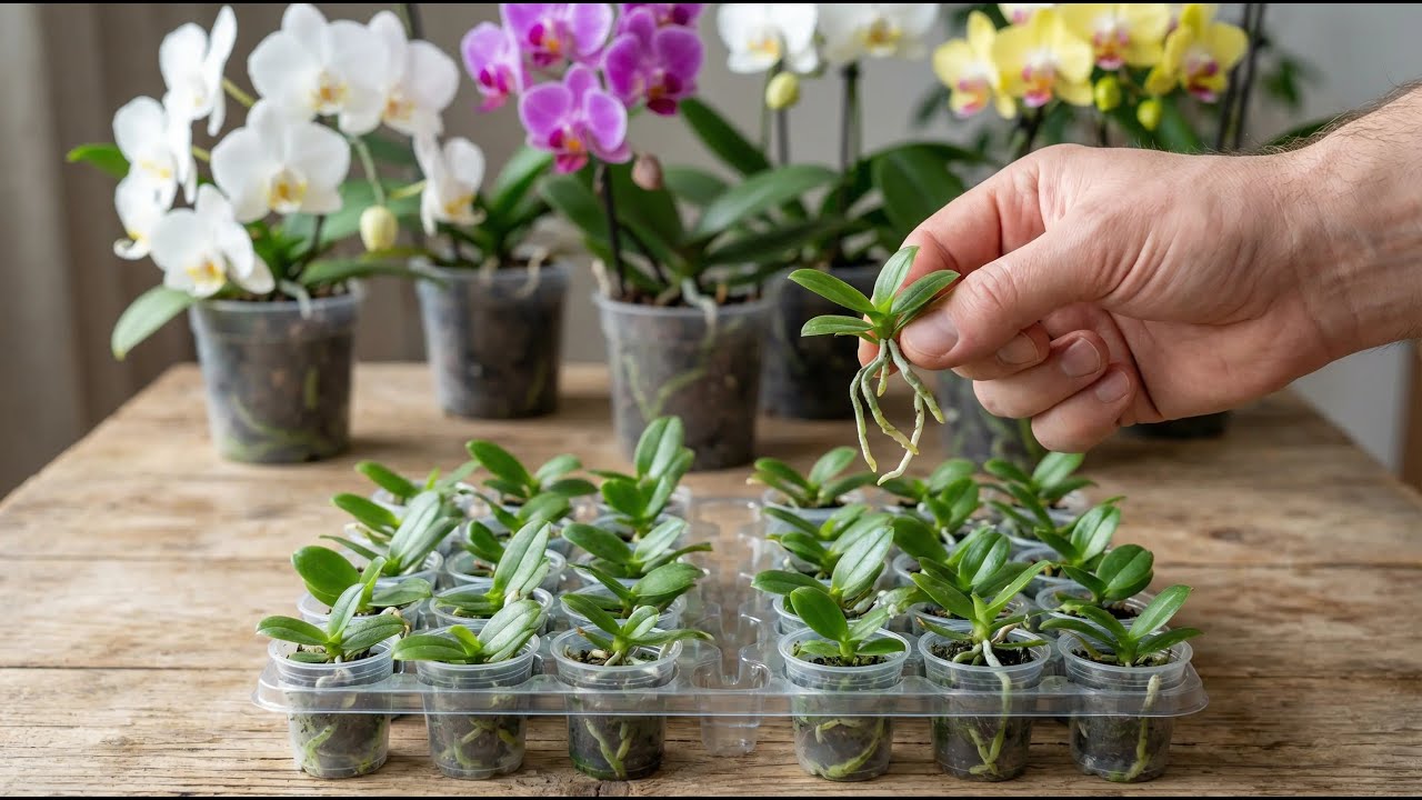 Revealing a method for propagating orchids at home that anyone can do - Simple tips