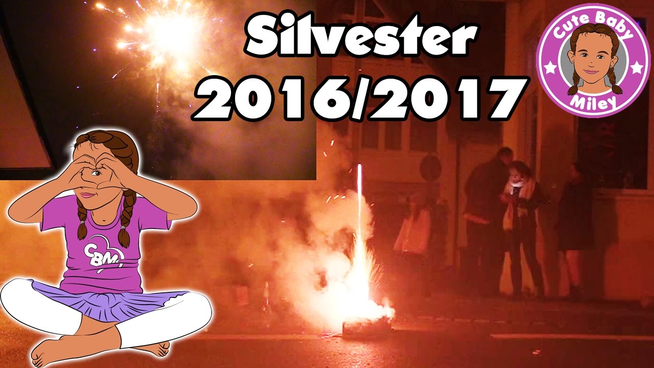 SILVESTER FEUERWERK Spezial CuteBabyMiley 2016/2017 - Knaller Böller und Raketen | Kinderkanal
