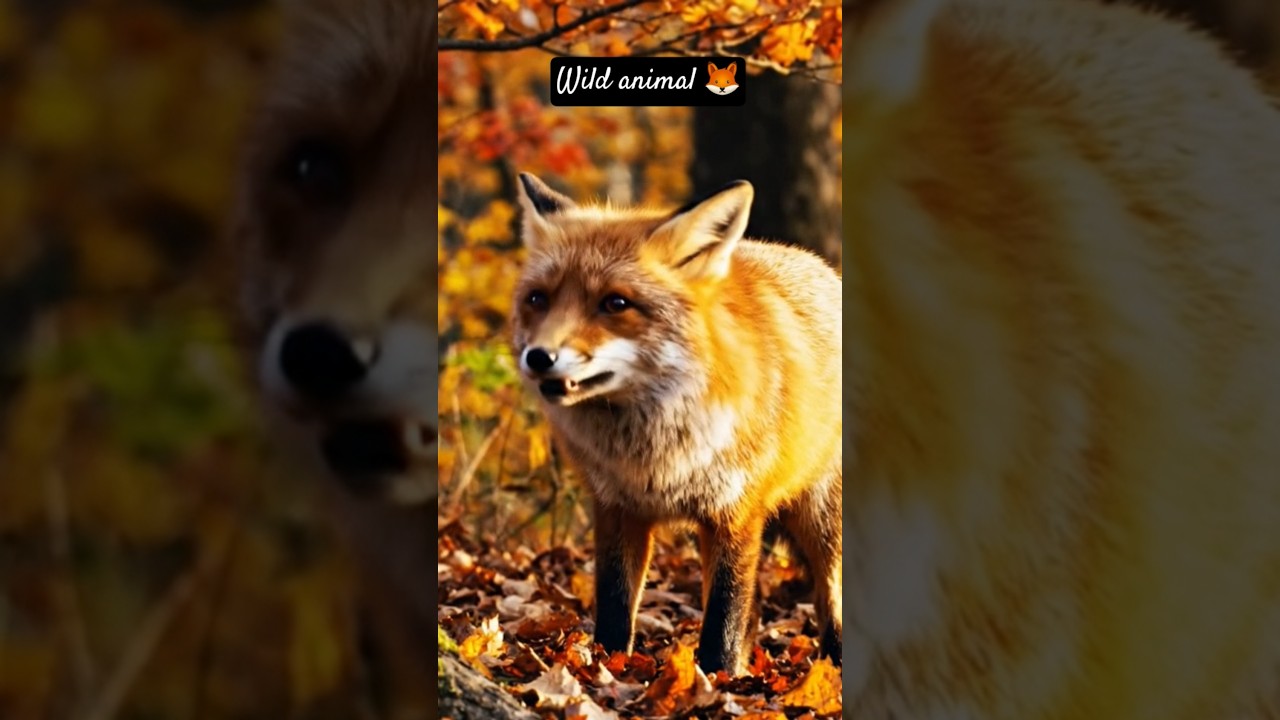 wild animals videos with sounds 🦊