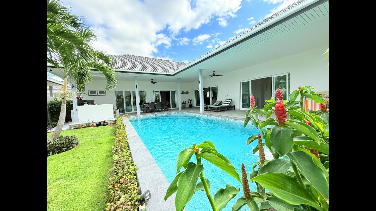 🏡 Luxury Villa NT 3 Bed, 3 Bath Pool Villa - Thb10.3m - Outdoor Kitchen🌴💸 | ~USD 320,000