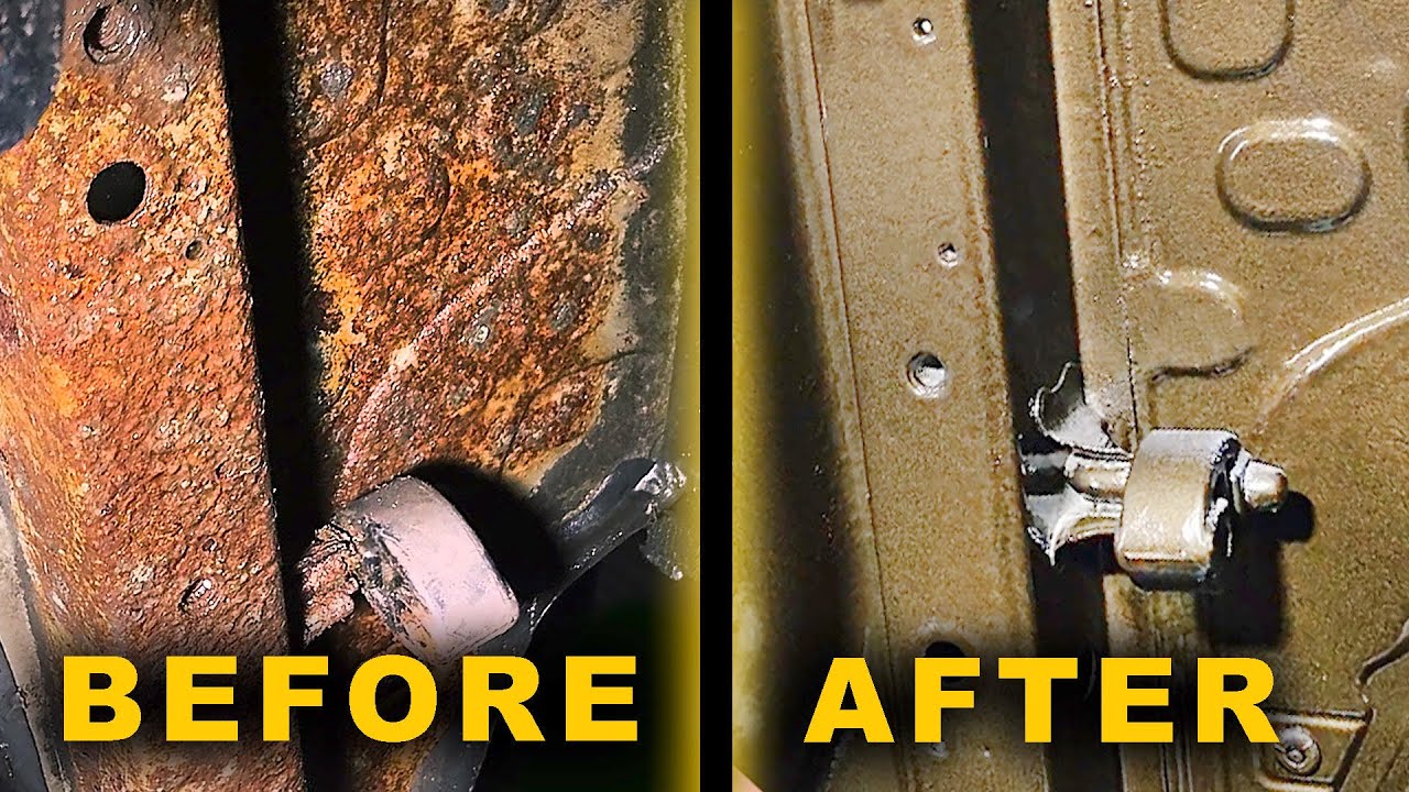 Restoration Rusty Car Bottom Body  - Toyota Corolla E140