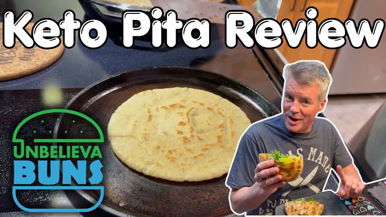 Finally! A Keto Pita That is Actually Legit? (Glucose Test: 10/10) 🥙