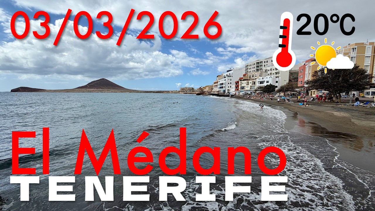 Tenerife - El Médano - 03/03/2026 20°C 🌤️
