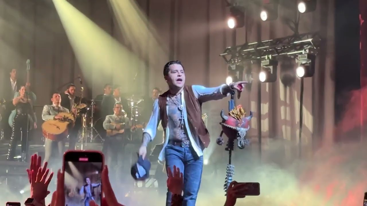 Christian Nodal - adiós amor - En vivo Auditorio Nacional - 9 junio 2024 - Tour pal Cora