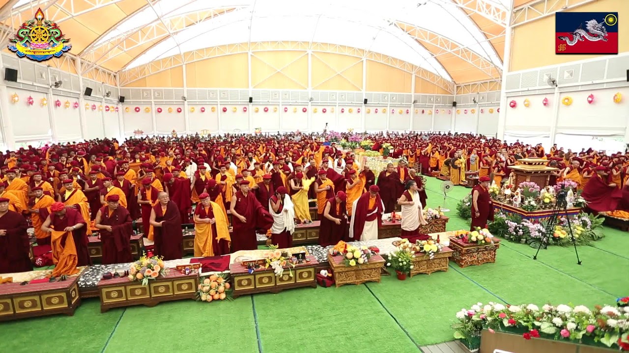 Day 4-1 Druk Amitabha Mountain DGK Nunnery is the Hundred Million Amitabha Buddha Recitation Retreat