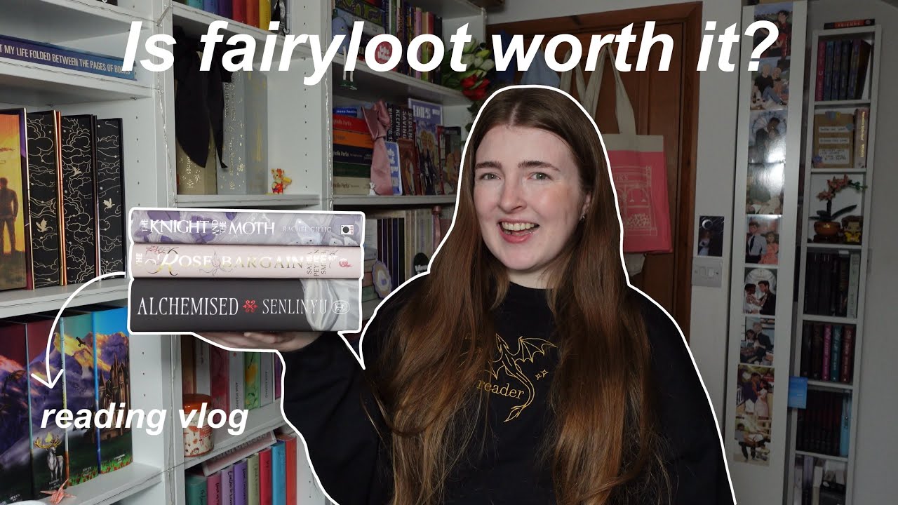 is the fairyloot subscription worth it?📚reading vlog✨