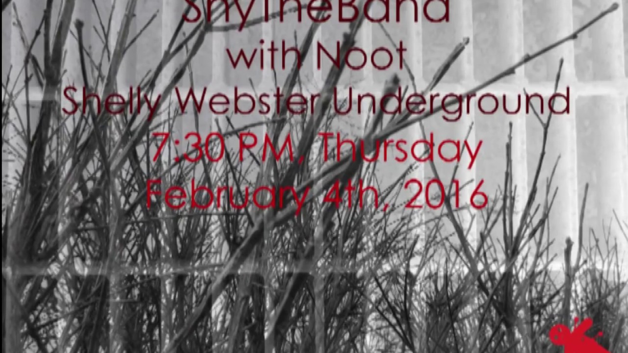 ShyTheBand at Shelly Webster Underground (2/4/16, CT)