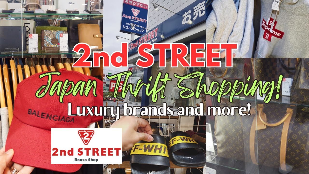 LIVING IN JAPAN 09 | 2nd Street Japan | 2nd-hand Luxury Bags Streetwear Sneakers | Thrift Shopping