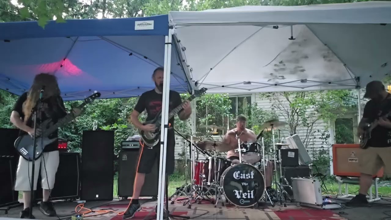 Band cast the veil.                           2 Songs in 1 american zombie/ writing on the wall