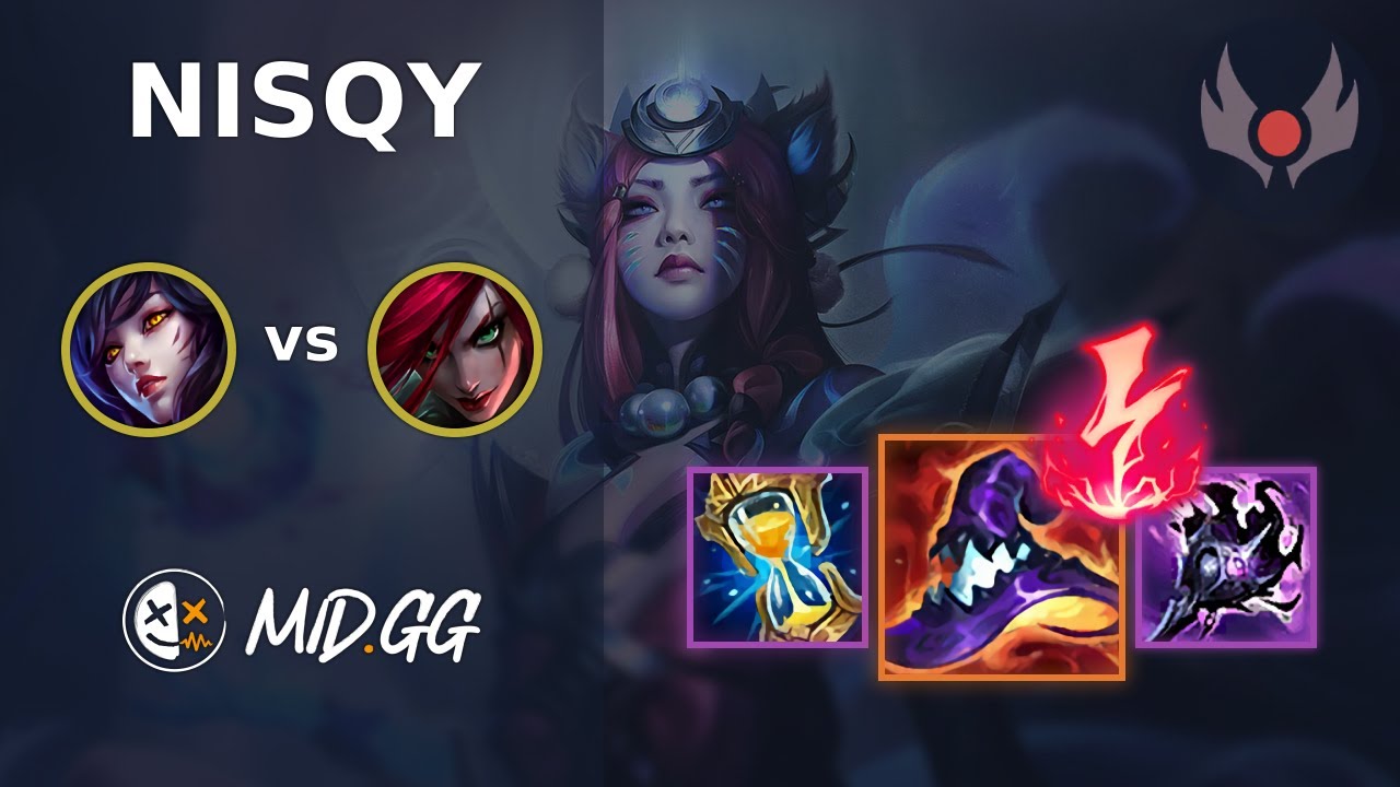 MID.GG: [ Nisqy ] Ahri MID vs Katarina | EUW GRANDMASTER | LOL Season 2026