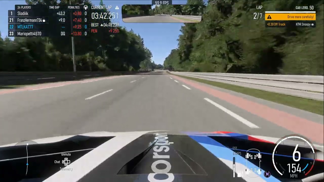 Forza Motorsport: Franz is up to his usual tricks (new PB)