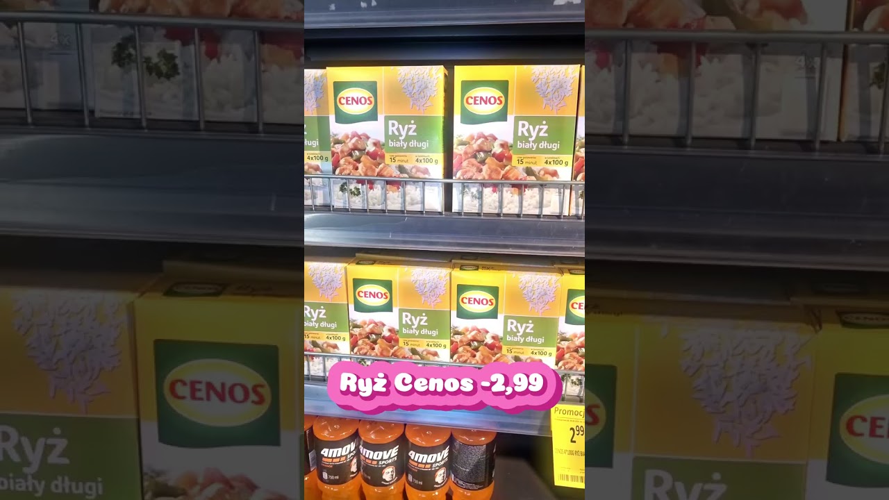 Ryż Cenos 4x100g w super cenie 2,99zł
