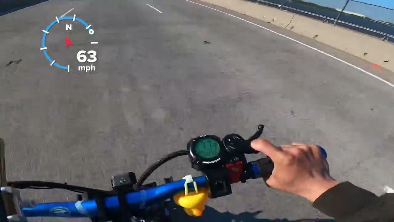 Dualtron Storm limited Test topspeed with GPS
