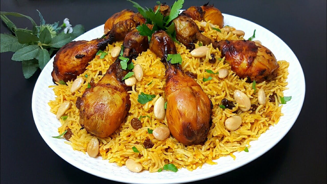 أسرع و ألذ أرز بالدجاج كجي حبة حبة مستحيل اتعجن يوجد في دقائق  بمذاق رائع