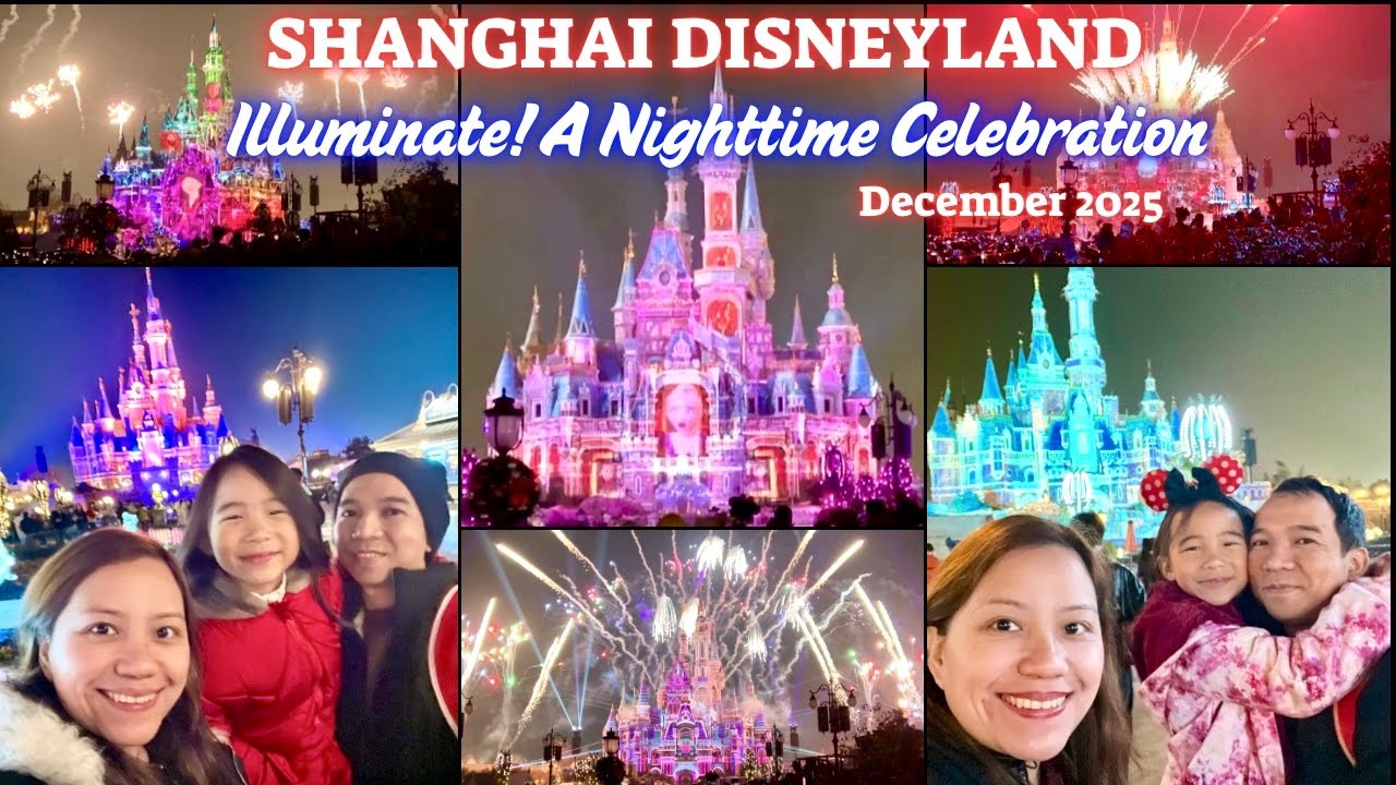 Illuminate! A Nighttime Celebration - Shanghai Disneyland | Shanghai Disneyland Illuminate