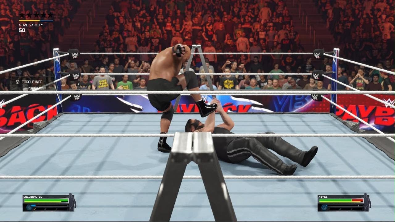 Abyss vs Goldberg Ladder Match WWE 2K25