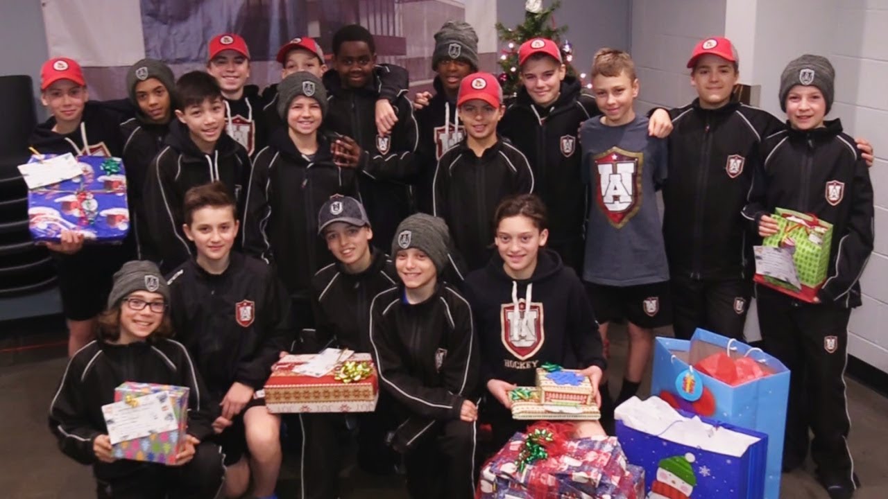 Le Sapin de la générosité 2018 | Élèves-Athlètes Ulysse U12 - Bravo les gars!