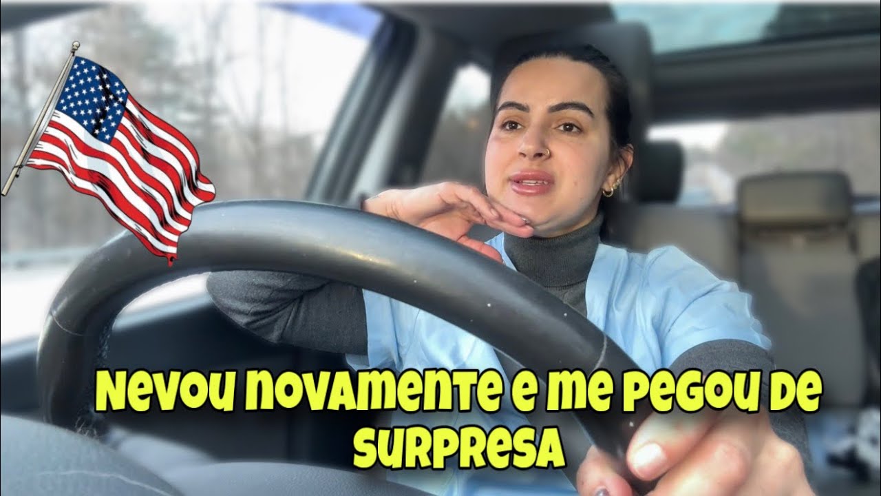 DIA CORRIDO E NO FINAL DO DIA A NEVE ME PEGOU DE SURPRESA. 