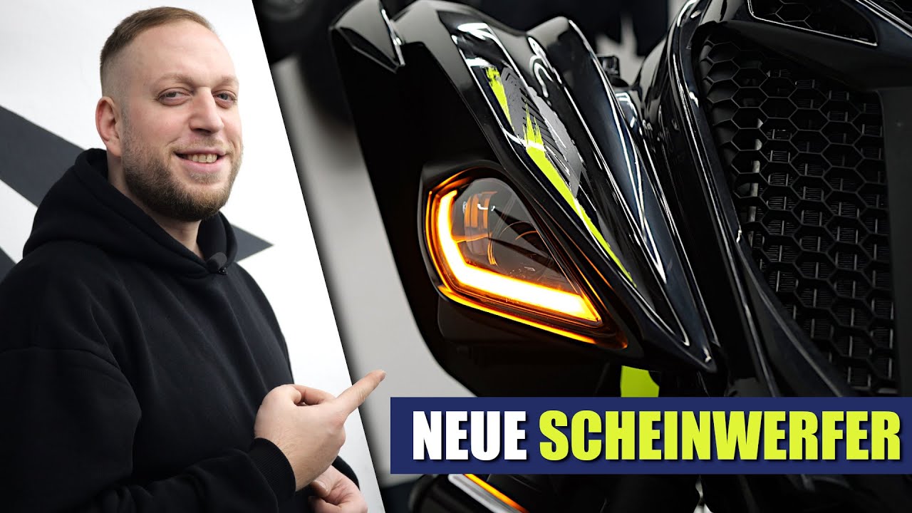 Yamaha Raptor 700R LED Scheinwerfer mit Sequentiellen Blinker & Animation! 😍