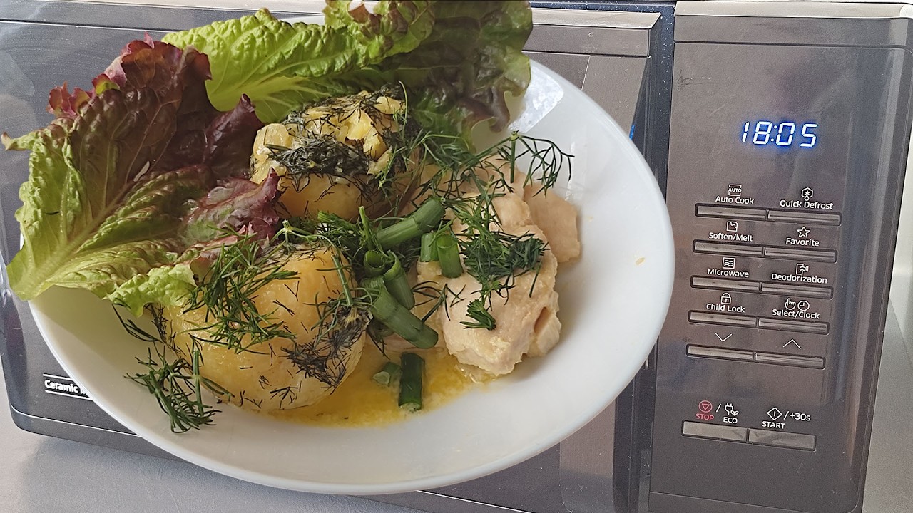 Samsung Microwave Auto Cook Feature &ndash; Program 1 (Chilled Ready Meal)