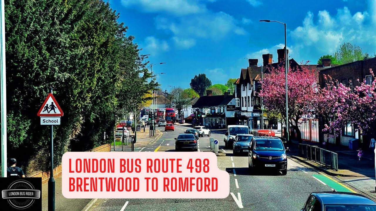 Guaranteed excitement View Point Location  London  Bus 498 destination Romford Welcome aboard