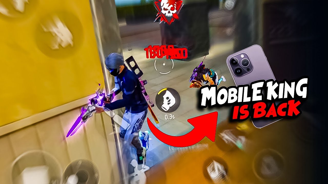 SOLO VS SQUAD Full Gameplay 🤯 Using Phone After 5 Months 📱🎯