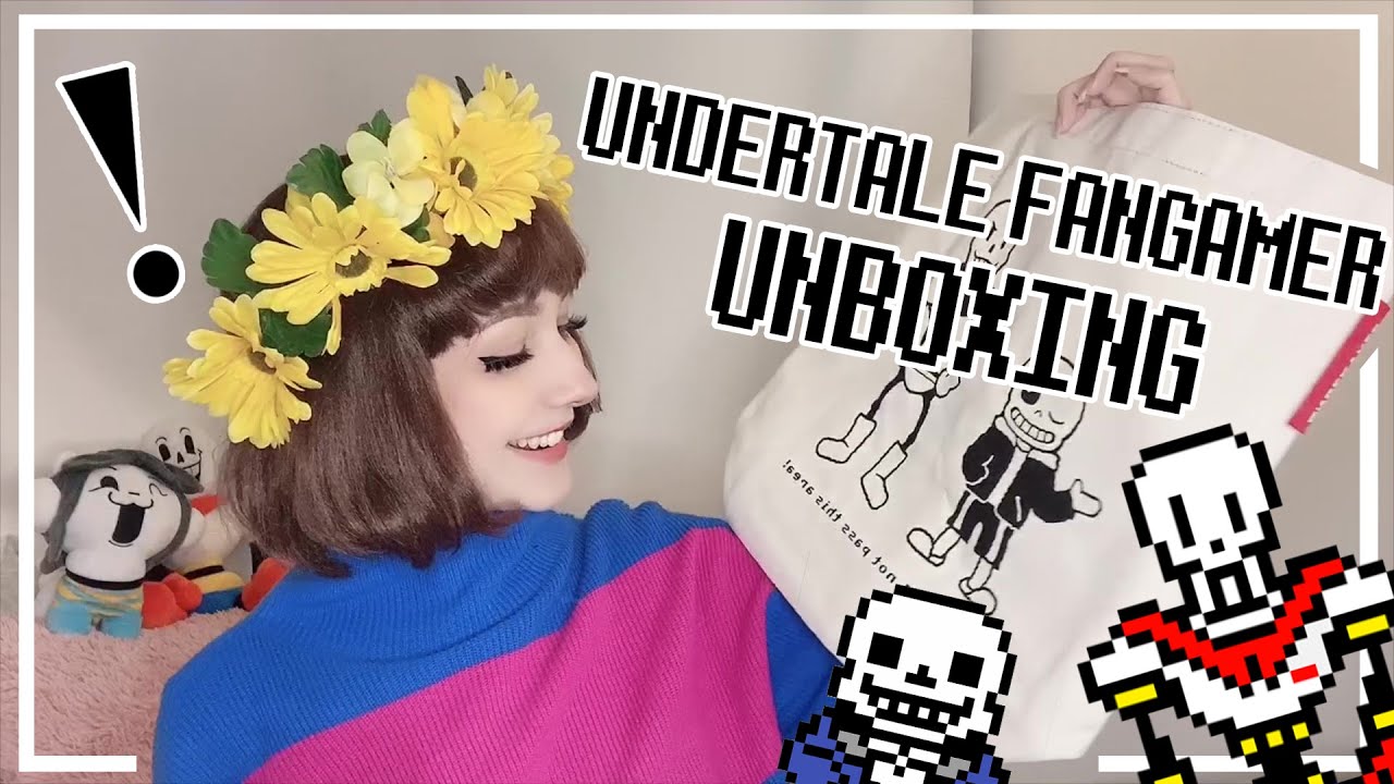 FANGAMER UNBOXING! Undertale Merch & Vinyls!
