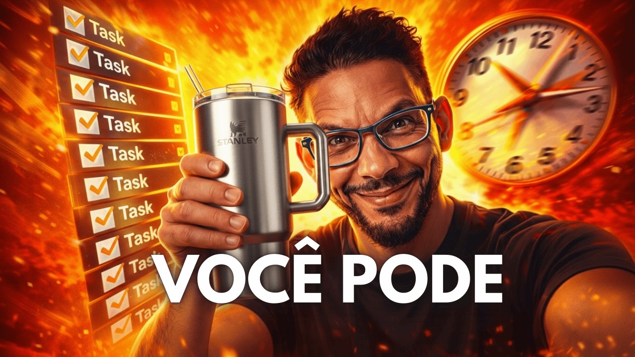 O truque bizarro para VENCER A PROCRASTINAÇÃO (Procrastinação Estruturada)
