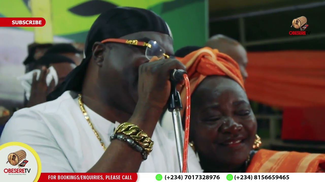 Alhaji Abass Akande Obesere Live Performance @ Top 1 Hotel & Bars, Ibadan