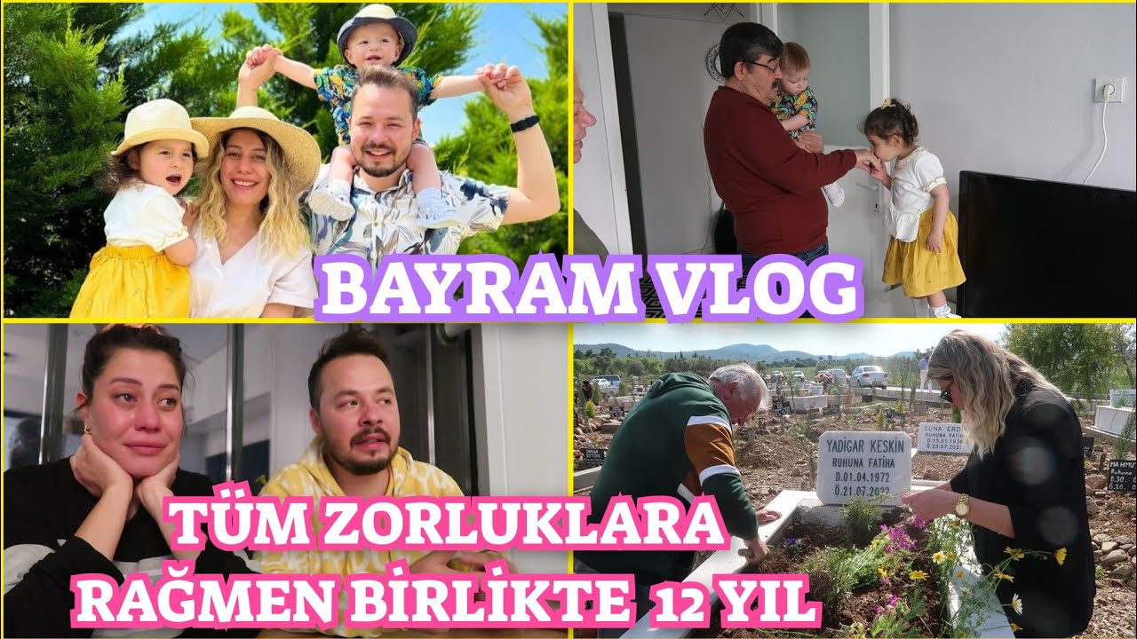 BABAMLA ANNEMİ ZİYARETE GİTTİK🌸EŞİM BENİ AĞLATTI🥺BAYRAM VLOG ve KAHVALTI