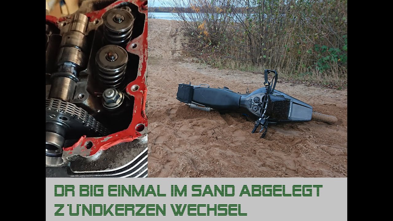 DR Big Lenker richten, Zündkerzen wechseln und Probefahrt