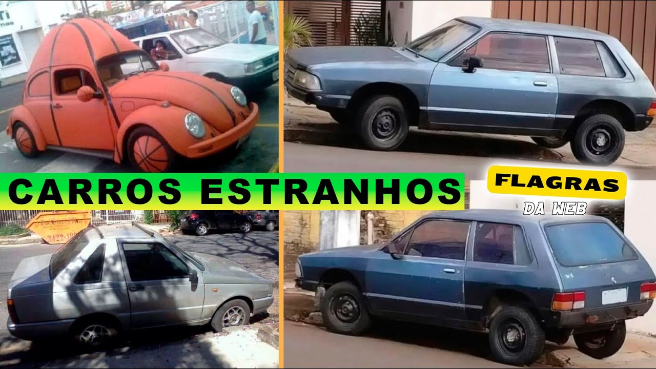 CARROS BIZARROS E CURIOSOS! | FLAGRAS DA WEB #10