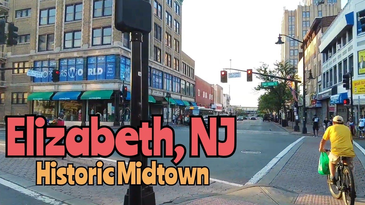 Walk tour in Elizabeth, New Jersey, USA | Historic Midtown