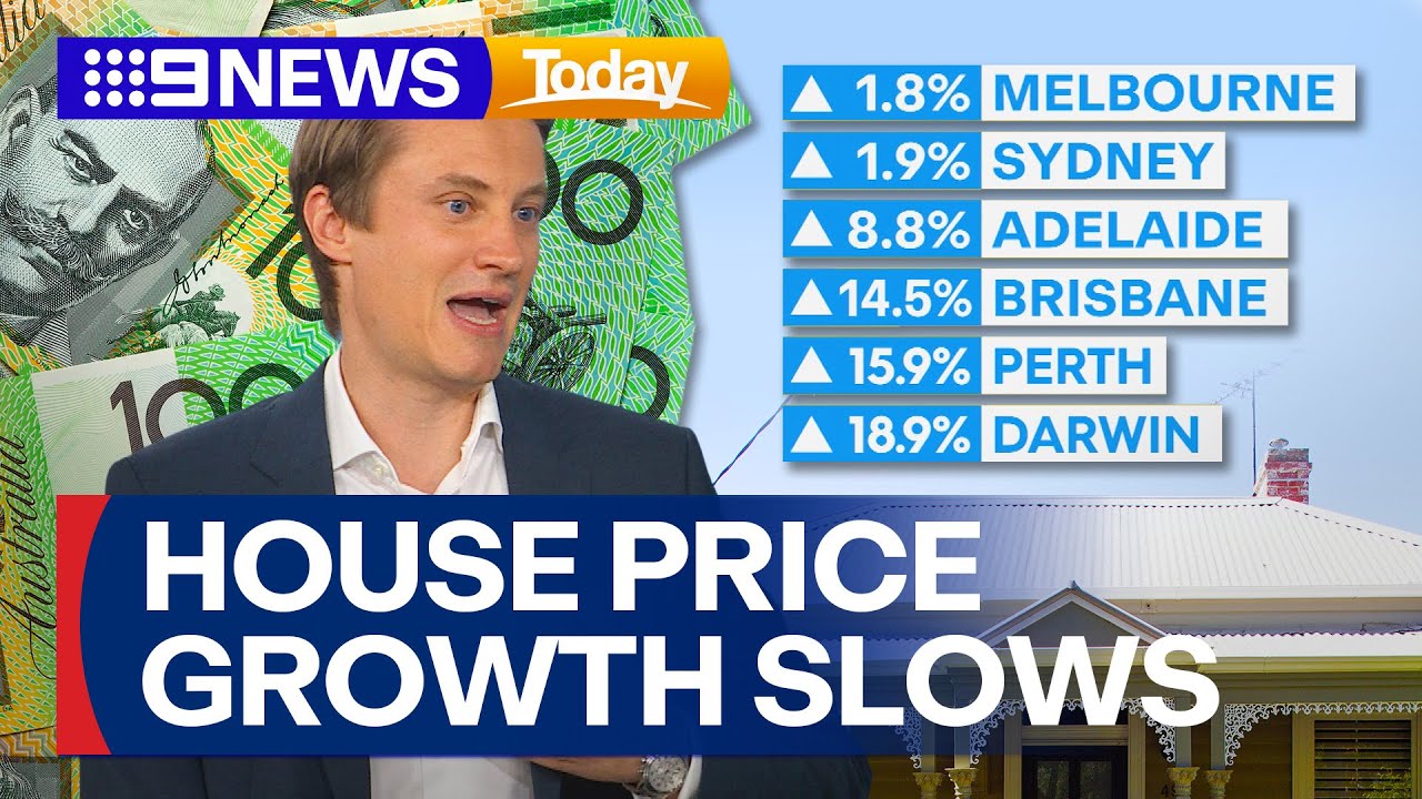 Price growth of Sydney and Melbourne homes likely to slow down in 2026 | 9 News Australia