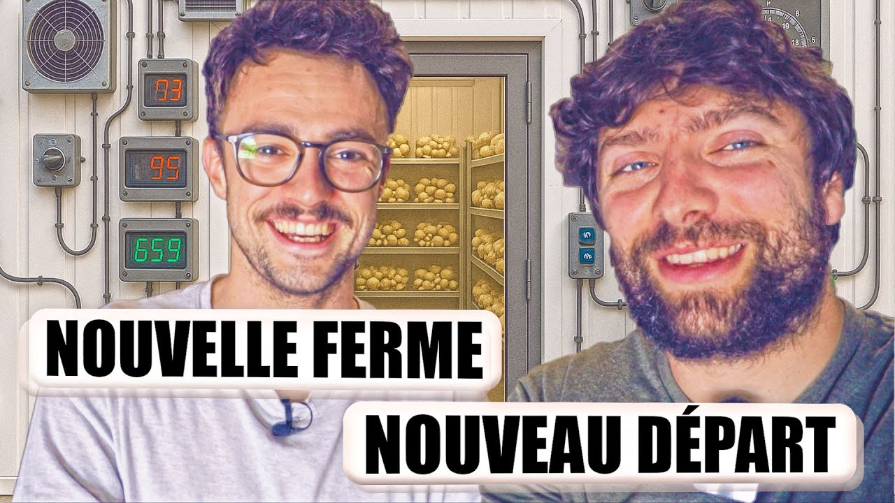 🍄 La NOUVELLE FERME de TITOUAN et ces NOUVEAUX SYST&Egrave;MES de PRODUCTION de CHAMPIGNONS - &Eacute;pisode 3